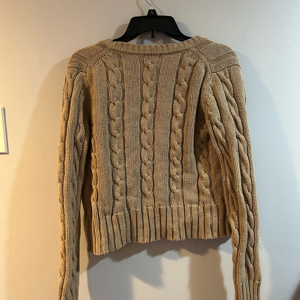 Old navy perfect fit size medium button up sweater - Picture 4 of 5
